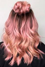Rose Gold Hair Color Is The Hottest Trend This Year See More Lovehairstyles Hair Styles Gold Hair Colors Hair Color Rose Gold