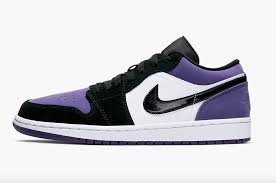 Air Jordan 1 Low Court Purple 553558 125 2020 In 2020 Air Jordans Jordan 1 Low Nike Air