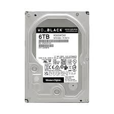 Ổ CỨNG HDD WD 6TB BLACK 3.5 INCH, 7200RPM, SATA, 128MB CACHE