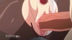 Hot hentai girl in white panties enjoys sex