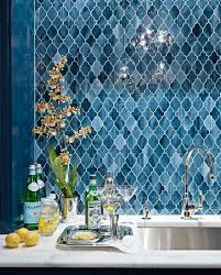 Moroccan Tile Backsplash Add The Charm Of The Mediterranean Sea Home Bar Decor Blue Tile Backsplash Moroccan Tile Backsplash