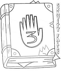 Gravity Falls Coloring Pages Print All The Characters
