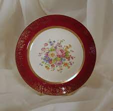 1920 China Patterns Vintage 1920 S Salem Aristocrat Encrusted China 23k Gold Bread Plates China Teapot China Patterns China Dishes