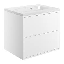 If it's truly unique bathroom vanity units that you're looking for, then you'll find some great bathroom ideas here. Btl Perla Matt White Wall Mounted Vanity Unit 600mm