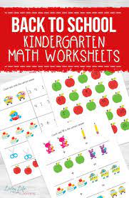 Back To School Kindergarten Math Worksheets Kindergarten Math Worksheets Free Kindergarten Math Worksheets Kindergarten Math