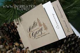 Rustic Mountain Wedding Invitations Mountain Top Forrest Etsy In 2021 Wedding Invitation Styles Wedding Booklet Square Wedding Invitations