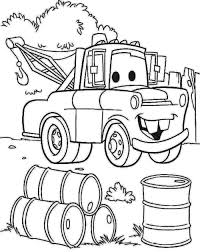 Mater Colouring Pages To Print Disney Coloring Pages Truck Coloring Pages Coloring Books