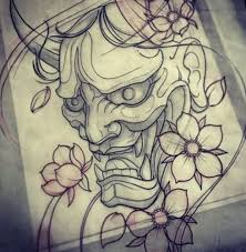 Hình xăm mặt quỷ tattoo tat's ntn xăm hình nghệ thuật inbox ngay để được giá tốt nhất sđt : Y NghÄ©a Hinh XÄm Máº·t Quá»· Oni Hannya 75 Máº«u Hinh XÄm Oni Hannya Ä'áº¹p Nháº¥t