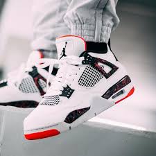 See more of air jordan 4 on facebook. Nike Air Jordan Iv Retro Hot Lava White Size 8 9 10 11 12 Mens Shoes 308497 116 Ebay