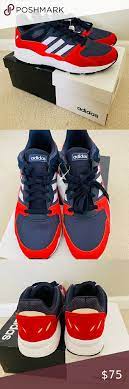 adidas men s red and blue chaos shoes adidas men red adidas red and blue