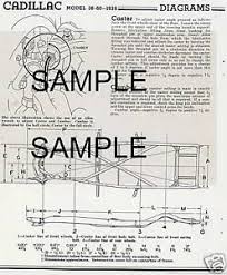 Details About 1939 Cadillac 39 Model 39 60s Frame Dimension Charts