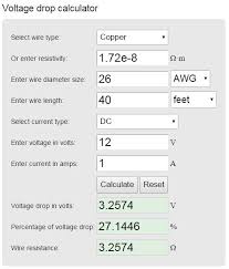 cab bus voltage drop calculator welcome to the nce