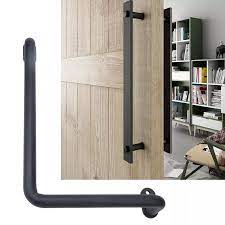 If you prefer chrome, or brushed silver / nickel hardware, that's fine too. Furniture Handle Antique Barn Door Handle Stainless Steel Hand Drawer Cabinet Sliding Door Pulls Hardware Accessories Door Handles Aliexpress