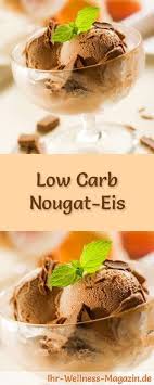 Einfaches Low Carb Nougat Eis Selber Machen Gesundes Eis Rezept Eis Rezepte Gesundes Eis Und Eis Selber Machen