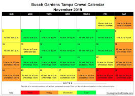 Busch Gardens Christmas Town Crowd Calendar Thecannonball Org