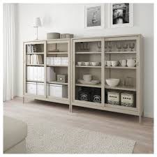 Idasen Cabinet With Sliding Glass Doors 803 609 51 Ikea Greece Sliding Glass Door Beige Cabinets Glass Door