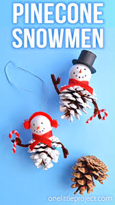 Comment Faire Des Ornements De Bonhomme De Neige Pinecone 39 Christmas Tree Ideas For Christmas Crafts Snowman Fun Christmas Crafts Christmas Ornament Crafts