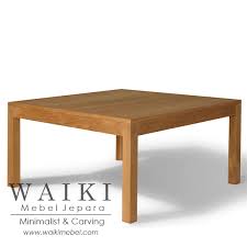 Design modern minimalis bukan hanya dekorasi yang keras, penampilan baru design furniture minimalis yaitu dekorasi yang lembut. Meja Makan Kotak Kayu Jati Natural Minimalis Modern Mebel Jepara Murah Berkualitas Ekspor Pabrik Furniture Waiki Mebel