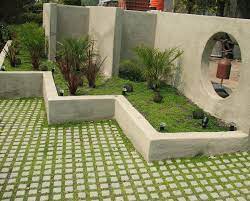 Drivable Grass Permeable Pavers Project Gallery Patios Permeable Pavers Organic Yard Grass Pavers