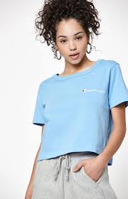 Champion Cropped T Shirt At Pacsun Com Champion Clothing Crop Top Outfits T Shirt Crop Top