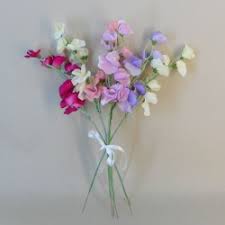 Wholesale artificial silk flowers & plants. Sweet Peas Artificial Flowers