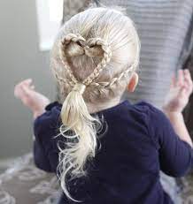 We Are Getting In The Valentine S Day Hair Mood Hearthairstyle Inspired By The Ever Talented Jennisha Valentine Hair Valentines Hairstyles Girly Hairstyles