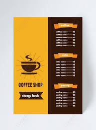 Single origin is a commonplace for lovers of alcohol and coffee. Yellow Minimalist Hand Painted Creative Coffee Menu Template Image Picture Free Download 464987719 Lovepik Com