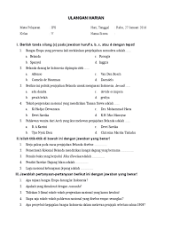 The children do not go to school. Ulangan Harian Ips Kelas V Sd Pdf
