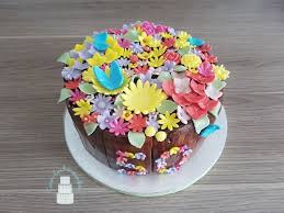 Caro S Kuchenwunder Blumentopf Torte Mit Holzoptik Kuchen Blumentopf Backen