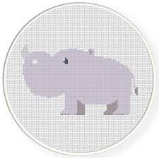 Cross stitching has been around for ages and there is a very good reason why. Cute Hippo Cross Stitch Pattern Daily Cross Stitch