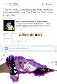 Queen Bites The Dust Jojo S Bizarre Adventure Know Your Meme