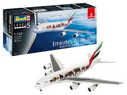 Revell Official Website Of Revell Gmbh Airbus A380 800 Emirates Wild Life