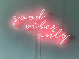 New Good Vibes Only Neon Art Sign Handmade Visual Artwork Home Wall Decor Light Neon Sign Bedroom Neon Signs Wall Decor Lights