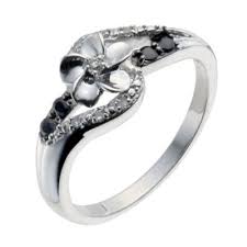 H Samuel Forget Me Not Sterling Silver Sapphire Diamond Ring Awareness Jewelry Perfect Engagement Ring Sapphire Diamond Ring