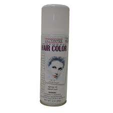 Silver hair spray product details: Goodmark Temporary Hair Color Spray White Walmart Com Walmart Com