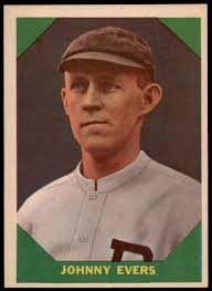 CHICAGO CUBS のJohnny Evers baseball Card