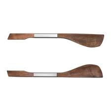 Alster 2 Piece Salad Server Set Walnut Aluminum 9 99 Decoracion Salatbesteck Besteck I Salat