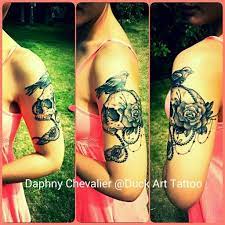 Trendy tattoo watercolor quote watercolour 60+ ideas #tattoo. Love My New Tattoo By Duck Art Tattoo Belgium Skull Tattoo