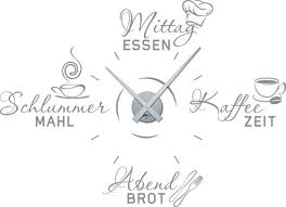 Wandtattoo Uhr Kuche Spruch Mittagessen Wandtattoo Uhr Wandtattoo Uhr