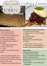 Yummy Low Carb Low Carbohydrate Recipes Banting Recipes Low Carb Crackers