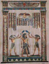 Egyptian Gods Horus And Thoth Coronate Pharaoh Seti I Ancient Egypt Art Ancient Egyptian Art Egyptian Artifacts
