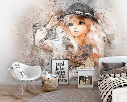 3 boyutlu çocuk odası duvar kağıtları. Art Girl Cocuk Odasi Duvar Kagidi Artmodel Artmodel Duvar Kagidi Online Satis Magazasi