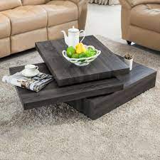 Get free 1 or 2 day delivery with amazon prime, emi offers, cash on delivery on eligible purchases. Oak Square Rotating Wood Coffee Table Coffee Table Wood Unique Coffee Table Coffee Table