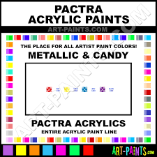 Pactra Metallic Candy Acrylic Paint Colors Pactra Metallic