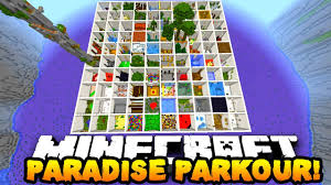 Parkour Paradise Map For Minecraft 1 8 8 1 8 9 Himinecraft Net Free Download Minecraft Mods Maps And Resource Pack Map Minecraft Parkour Map