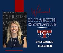 We are excited to have Elizabeth Woolwine transition from the ELC to a  second grade teacher. Elizabeth is excited to take