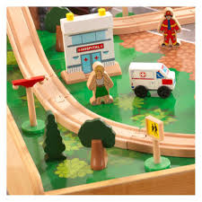 Check spelling or type a new query. Kidkraft Adventure Town Railway Train Set Table