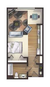 Pin By Alejandro On Floorplans Studio Apartment Floor Plans Small Apartment Plans Apartment Furniture Layout