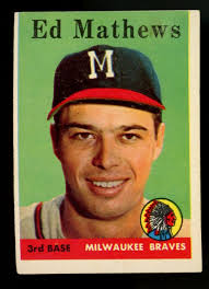 1958 Topps Ed Mathews #440 VG/EX