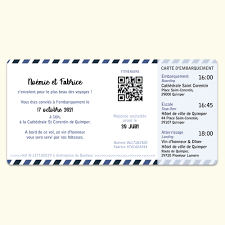 Idéal pour votre mariage sur le thème du voyage et pour assouvir vos envies de diy. Diy Faire Part Billet D Avion A Imprimer La Crafterie